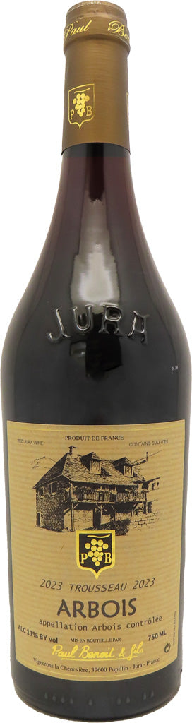 Paul Benoit et Fils Arbois Cotes du Jura Trousseau 2023 750ml