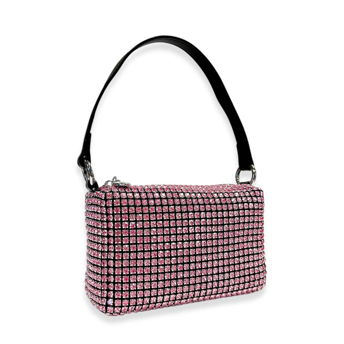 Pink Crystal Purse