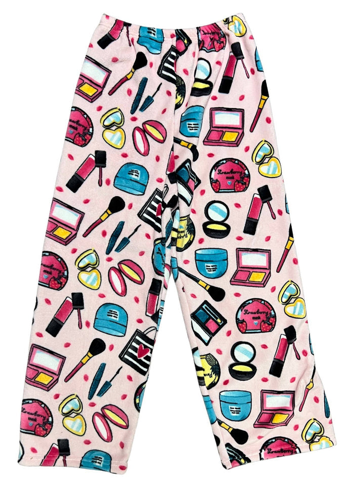 Pink Makeup Flurr Pants
