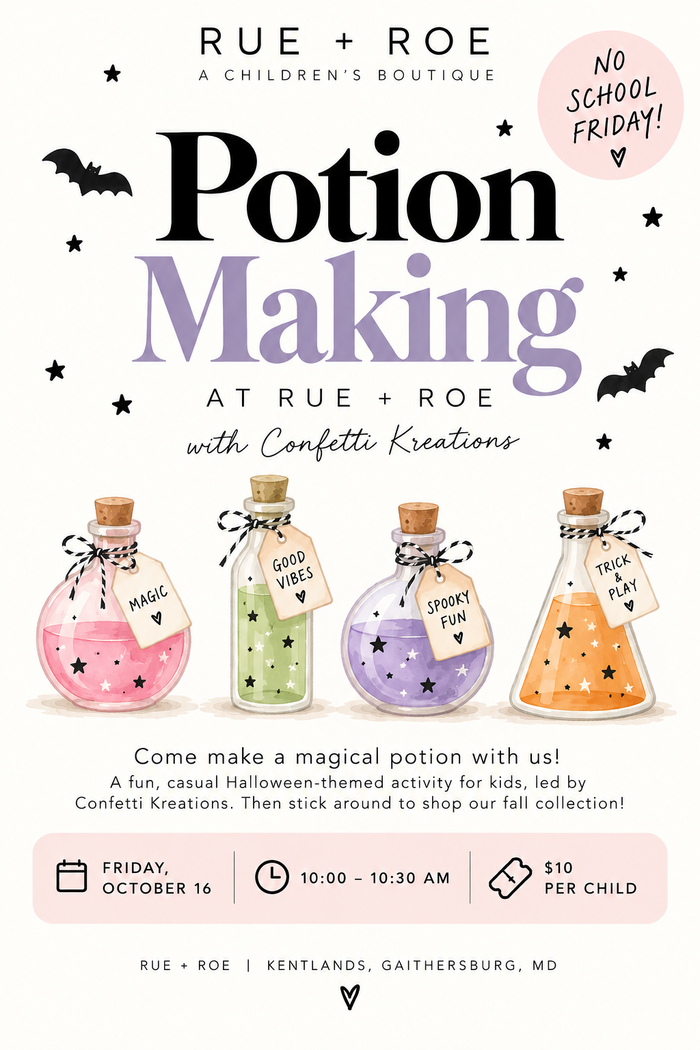 Potion Making at RUE + ROE