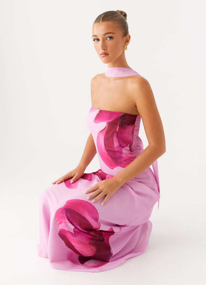 Prim Maxi Dress Pastel Pink 6