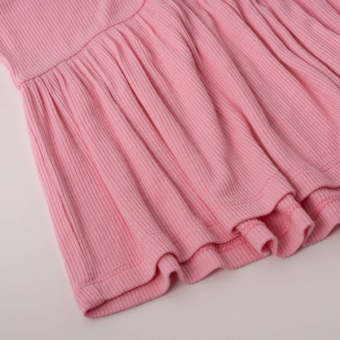 Prism Pink Ribbed Coco Top