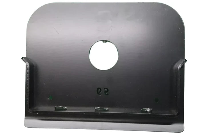 Black Steel RV Fifth Wheel Hitch Capture Plate - Front Product Photo | United RV Parts