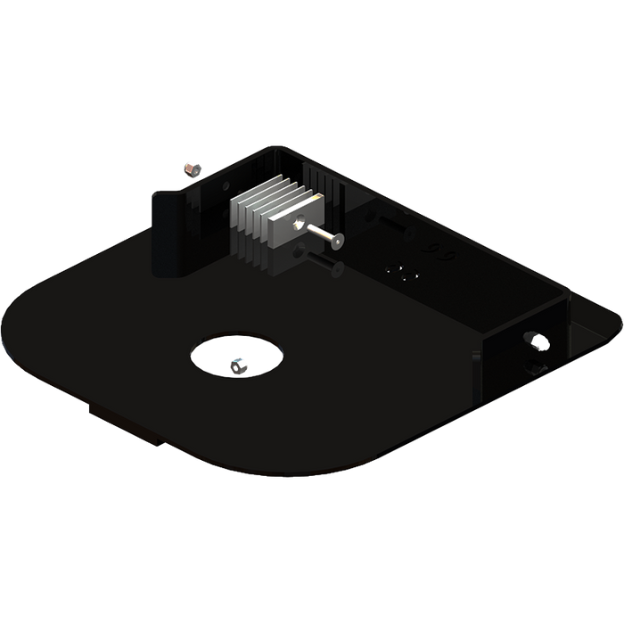Black PullRite 3366 Capture Plate with King Pin Box Detail - Exploded View | United RV Parts