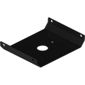 Black Metal PullRite Quick Connect Capture Plate - Angled View | United RV Parts