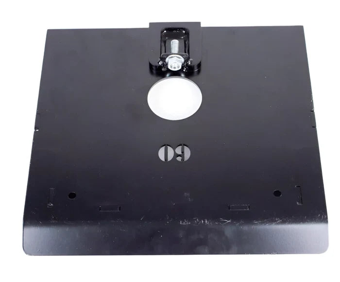 Black PullRite 331760 Capture Plate - Top View with King Pin Opening | United RV Parts