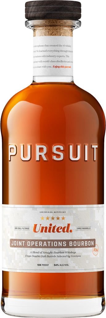Pursuit United Joint Operations Bourbon Whiskey 700ml