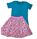 Rainbow Skirt Set