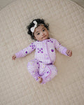 Raspberry Bamboo Zip Romper
