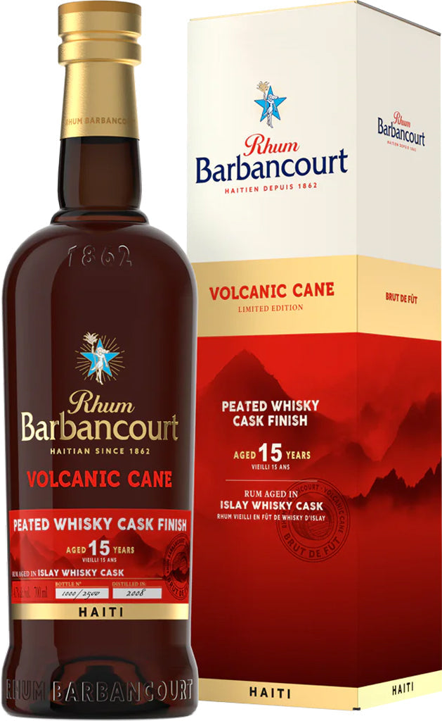 Rhum Barbancourt Volcanic Cane Rum 15 Year Old 700ml