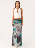 Rimi Maxi Skirt - Sea Splash