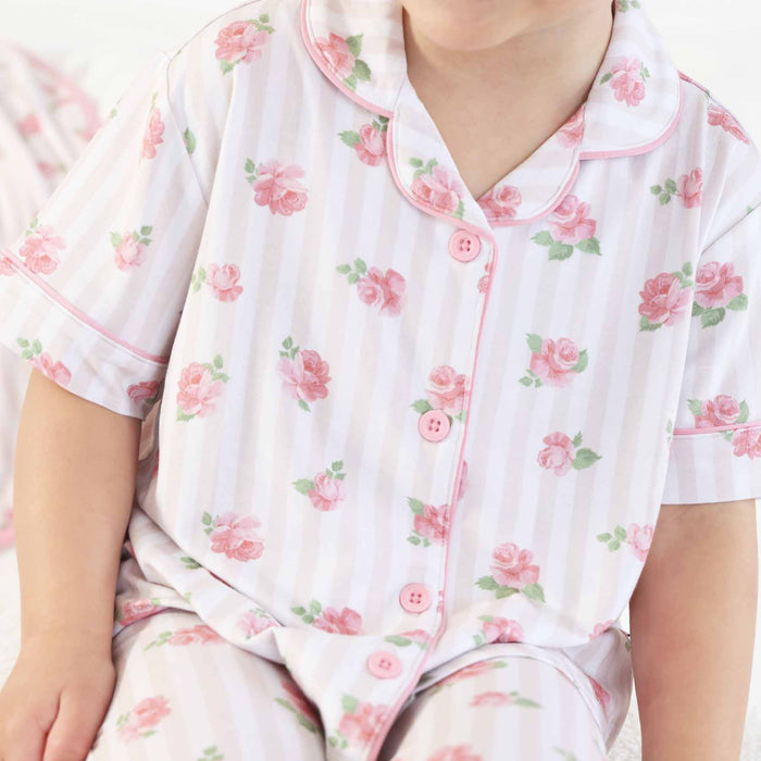 Rosy & Cozy Two Piece Flare Lounge Set