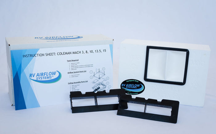 Black EPS Coleman Mach RV Airflow Module Kit - Complete Set | United RV Parts
