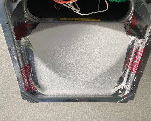 White EPS RV Airflow Module - Installed View Coleman Mach | United RV Parts