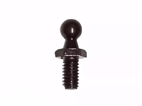 Black Steel Ball Stud Gas Prop Bracket G855 - Front View | United RV Parts