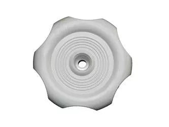 White Plastic RV Window Crank Knob H717 - Top View | United RV Parts
