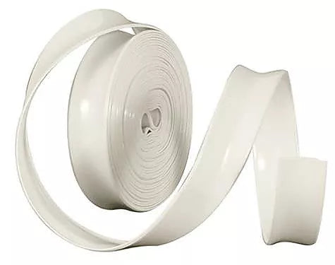 Colonial White Vinyl RV Trim Insert E323 25' Roll - Product View | United RV Parts