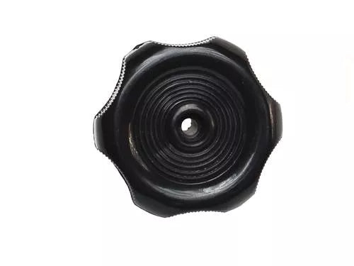 Black Plastic RV Window Crank Knob H713 - Top View | United RV Parts