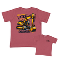 See You Later Excavator Tee