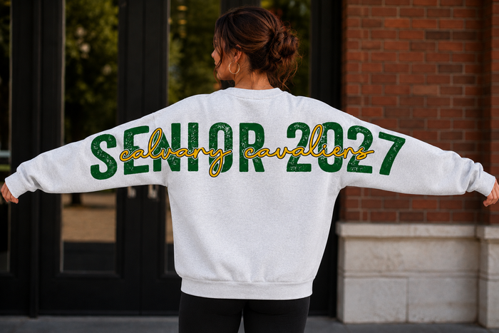 Senior 2027 Calvary Cavaliers Sweatshirt