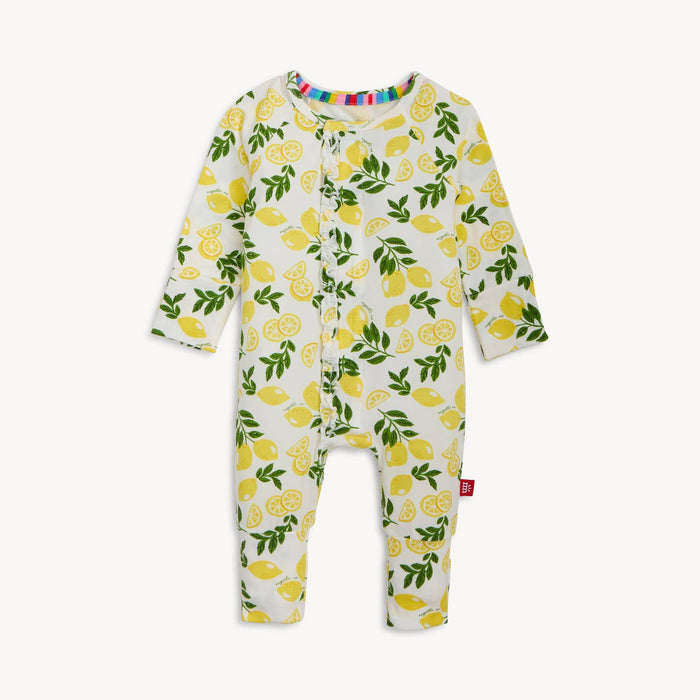 Simply the Zest Magnetic Modal Ruffle Convertible Coverall