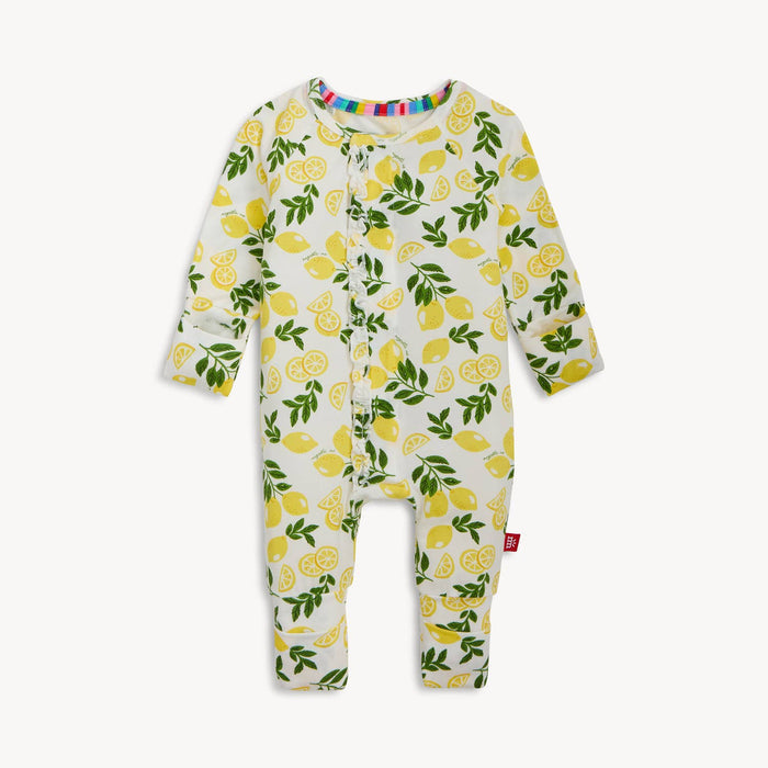Simply the Zest Magnetic Modal Ruffle Convertible Coverall