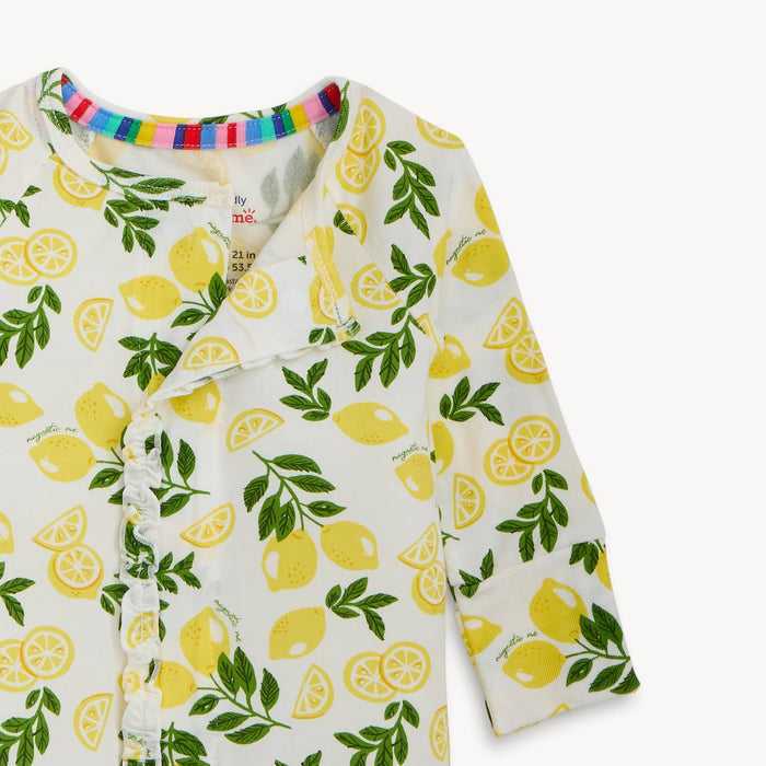 Simply the Zest Magnetic Modal Ruffle Convertible Coverall