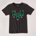 Skateboard Pic Contrast Stitch Tee