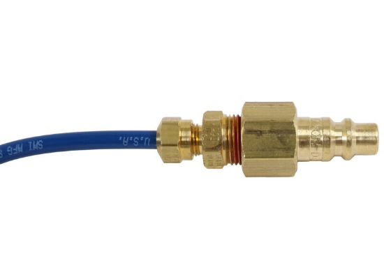 SMI 6296 Air Jumper Brass Inline Fitting Detail - Spartan Chassis Brake Line | United RV Parts
