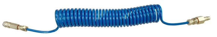Blue SMI Air Force One Coiled Air Jumper 6376 - Side View | United RV Parts