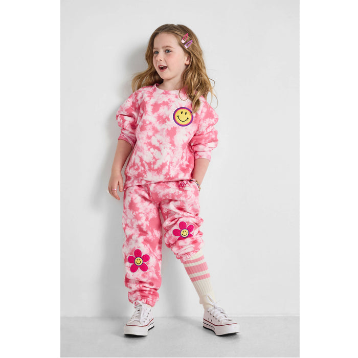 Smiley Tie-Dye Joggers