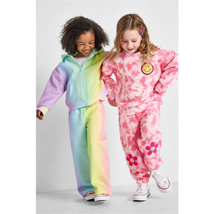 Smiley Tie-Dye Joggers