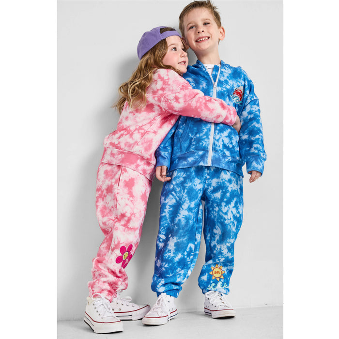 Smiley Tie-Dye Joggers