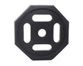 Black Plastic RV Jack Base Pad - Top View | United RV Parts