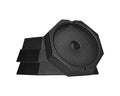 Black Rubber SnapPad EQ Plus RV Jack Foot Stabilizer Pads - 4 Pack | United RV Parts