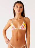 Soffa Bikini Top - Yellow Flower