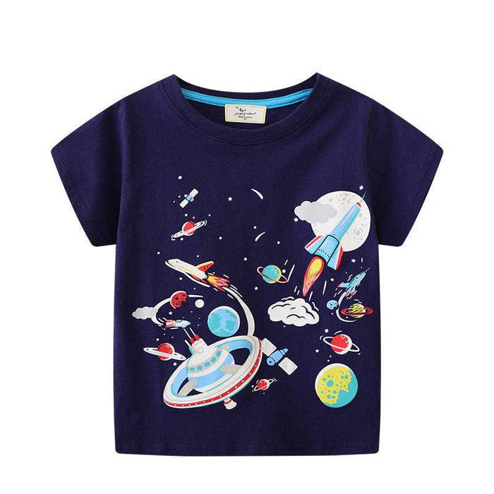 Space Glow Navy Tee
