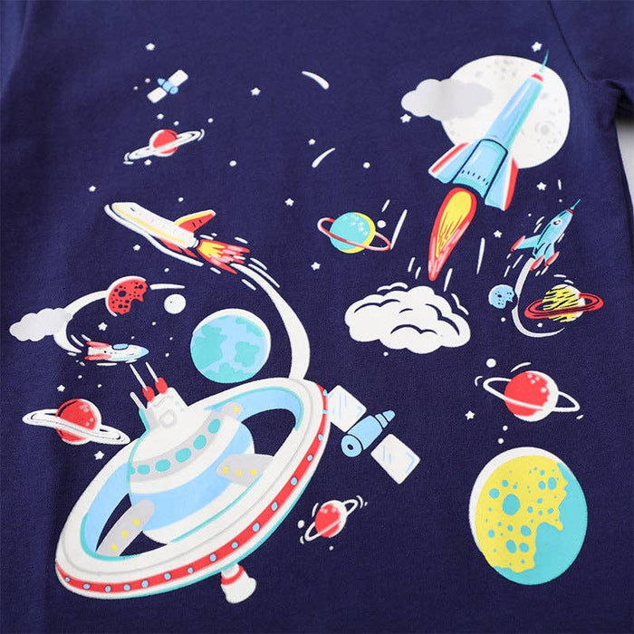 Space Glow Navy Tee