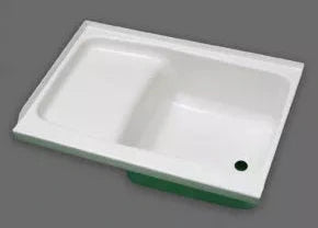Specialty Recreation ST2440WR White Bath Step Tub Right Hand Drain 24x40 - Top Angle | United RV Parts