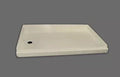 Specialty Recreation SP2436PL Parchment RV Shower Pan Left Hand Drain 24x36 - Top Angle | United RV Parts