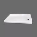 Specialty Recreation | Shower Pan | SP2424W | White | 24 x 24 - Angle View | United RV Parts