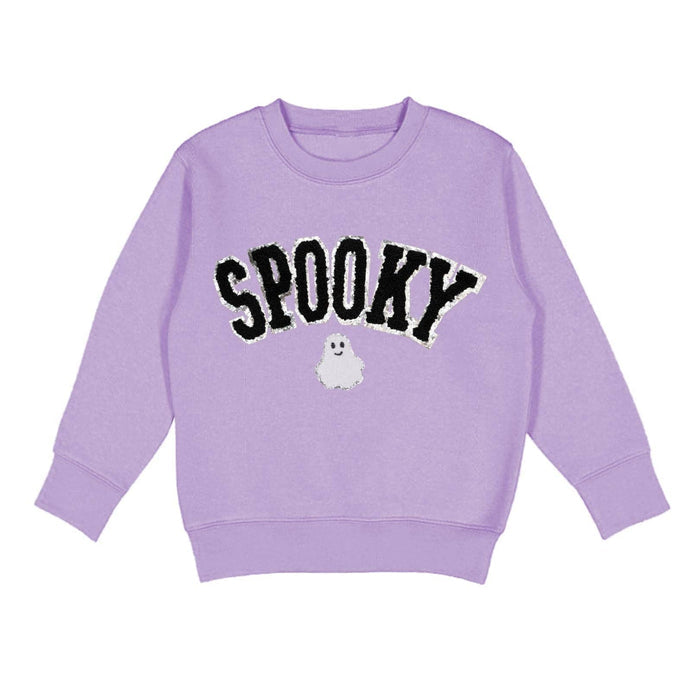 Spooky Ghost Patch Sweatshirt