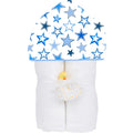 Starry Sky Blue Deluxe Hooded Towel