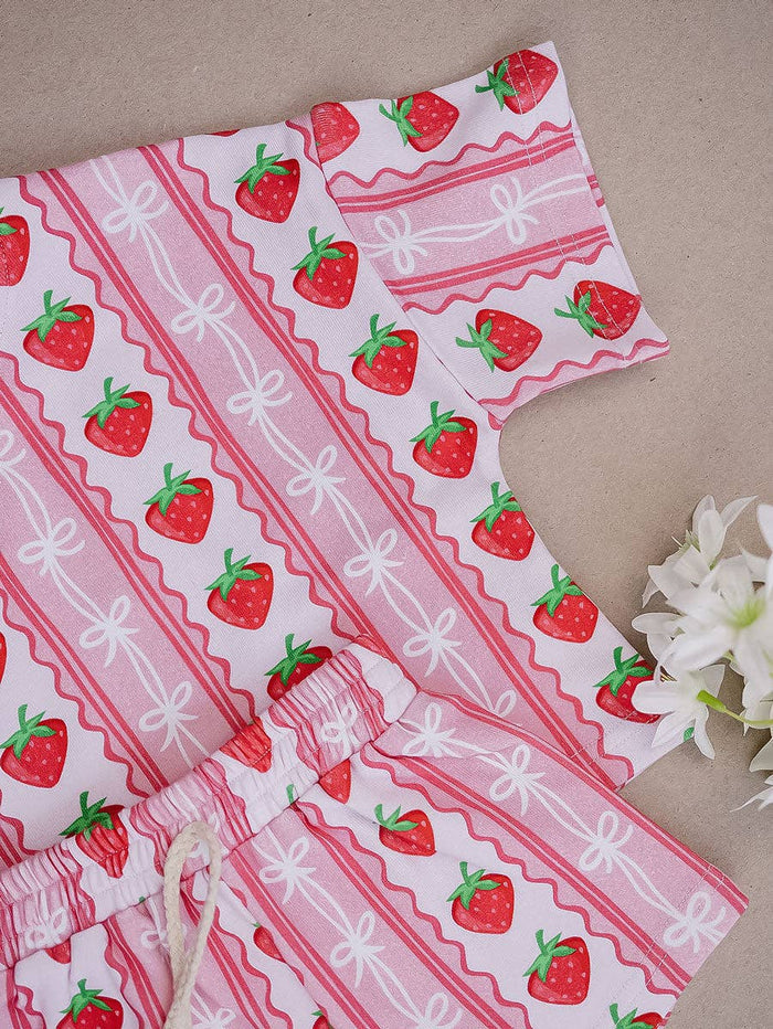 Strawberry Shorts Set (Infant)
