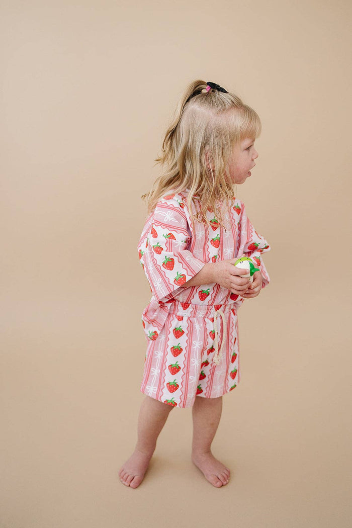 Strawberry Shorts Set