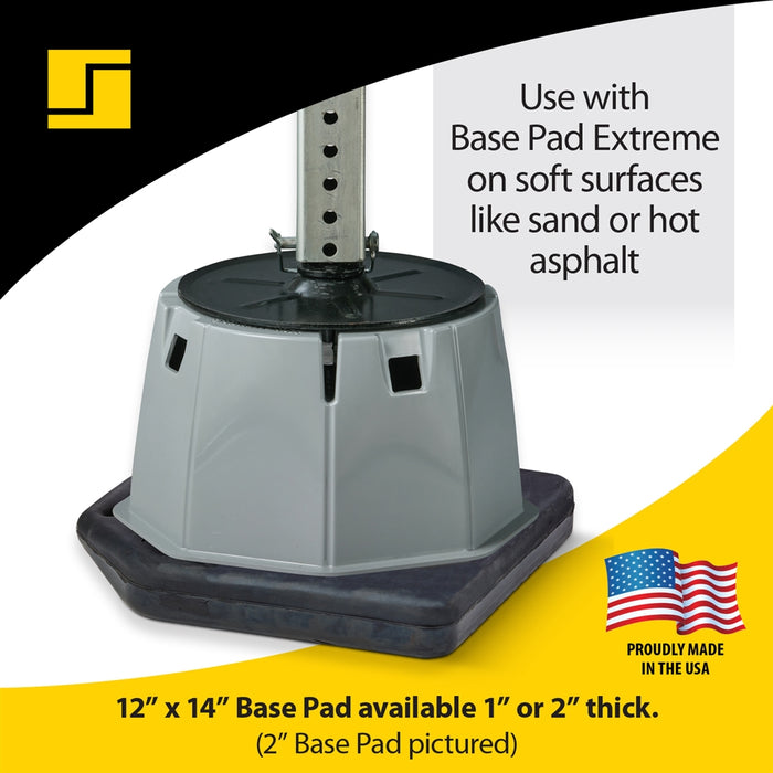 Stromberg Carlson Base Pad Extreme with Scissor Jack on Soft Surfaces - Lifestyle | United RV Parts
