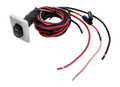 White Stromberg Carlson Landing Gear Switch LG-145236 - Angled View | United RV Parts