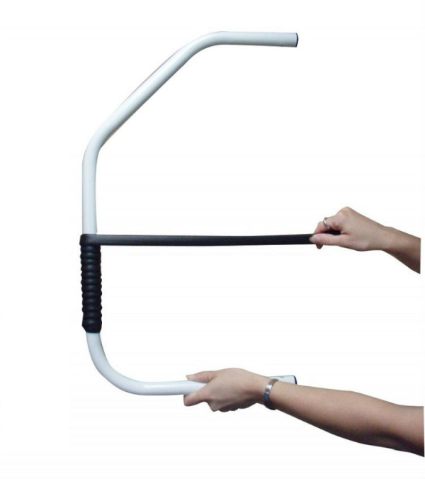 Stromberg Carlson FP-1002-R Lend-A-Hand Black Foam Grip on RV Grab Handle - In Use | United RV Parts