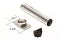 Chrome Stand Off Assembly Kit with Tube and Mounting Bracket - Product View | United RV Parts
