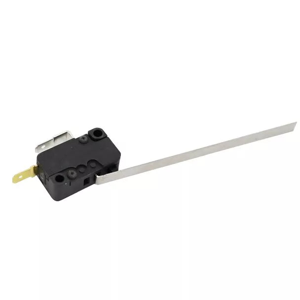 Black Suburban RV Furnace Sail Switch 525003 with White Lever - Side View | United RV Parts